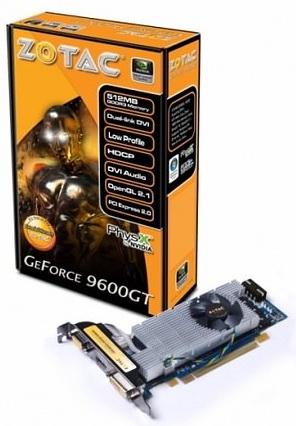 ZOTAC GeForce 9600GT LP